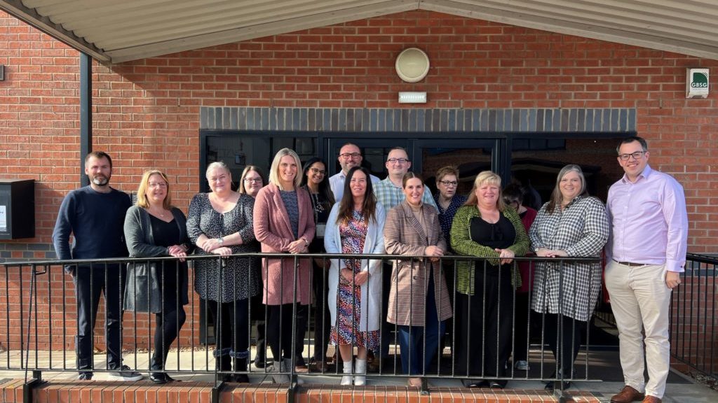 Eden Futures staff at their new headquarters in Long Bennington Business Park