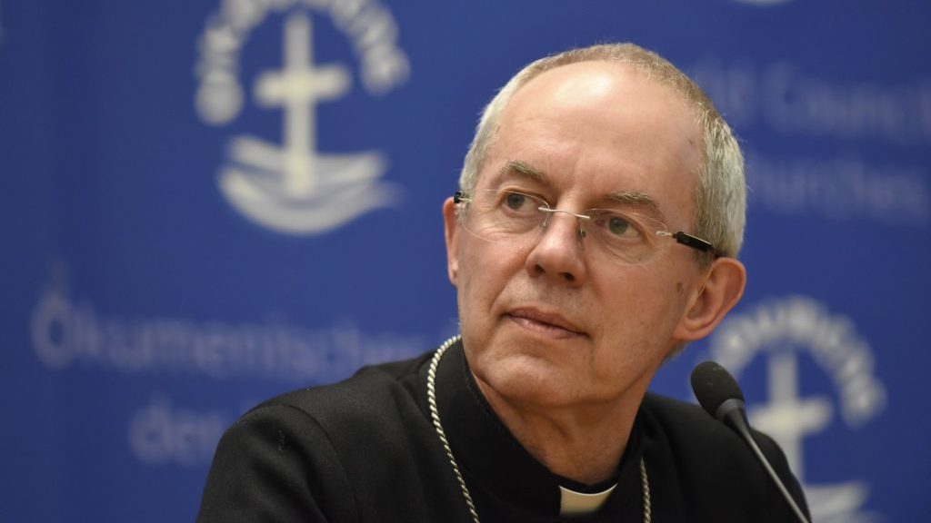 The Archbishop of Canterbury, the Most Revd Justin Welby