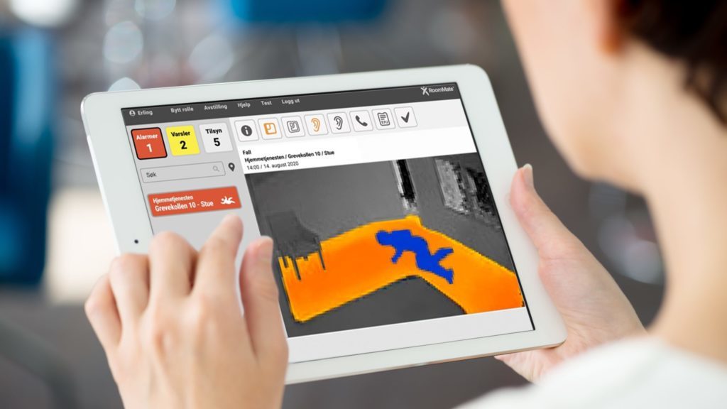 The RoomMate falls risk app