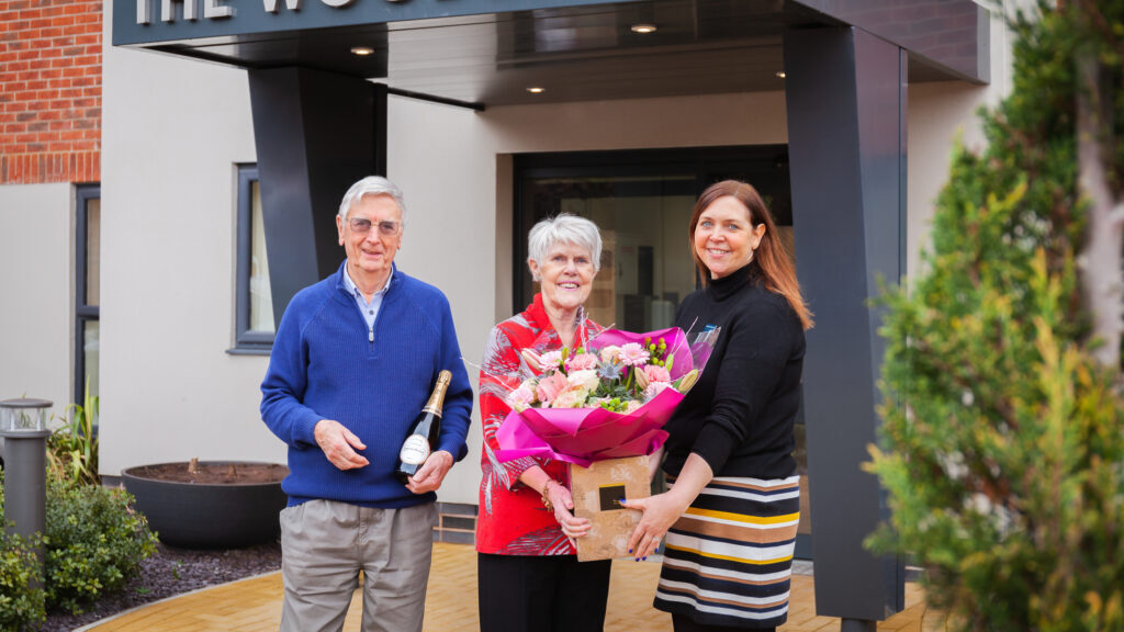 Margaret and Peter, Adlington Retirement Living's 1000th homeowners