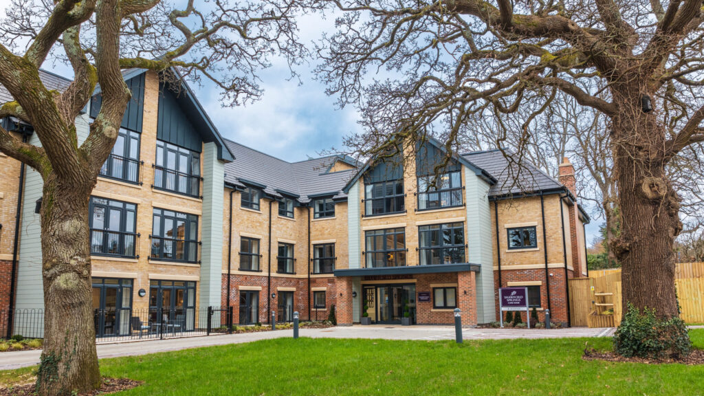 Shawford Springs care home near Winchester