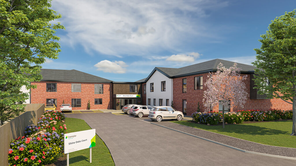 Shire Oaks Court in Walsall