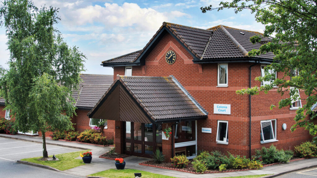 Bupa’s Colonia Court Bupa Care Home is one of a handful of services in England to receive 'Quality Assured' status from the Huntington's Disease Association