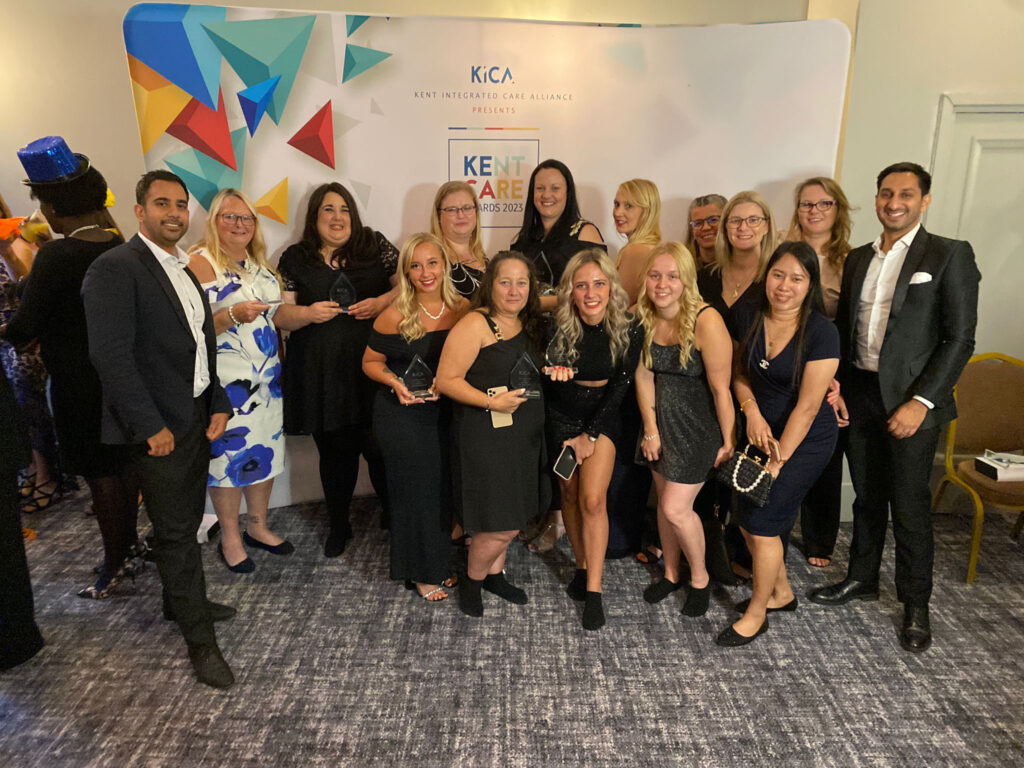 Winners and finalists at the Kent Care Awards