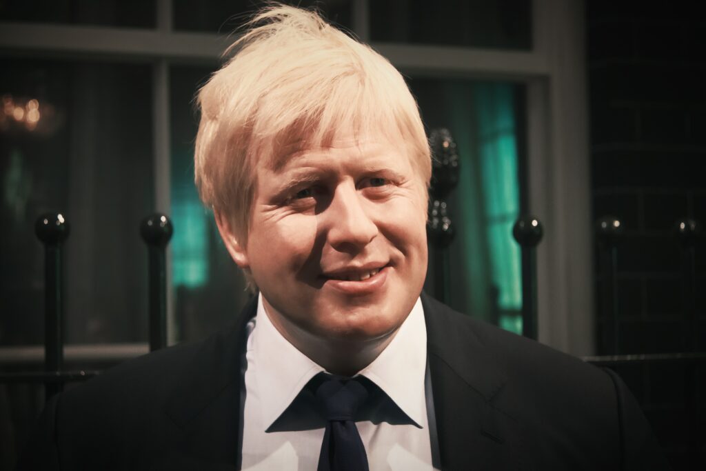 Former Prime Minister Boris Johnson