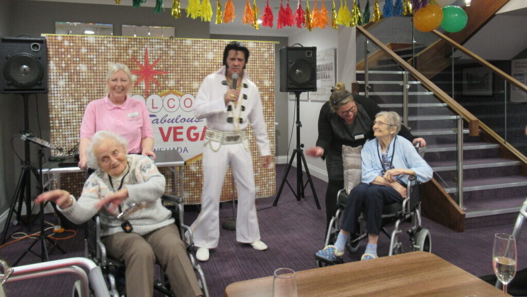Maun View residents get in the mood with Elvis at their second anniversary celebrations