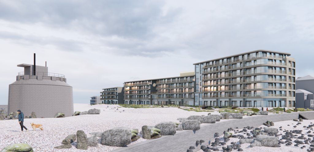 Subject to planning consent, Untold Living will deliver an IRC comprising a range of one and two-bedroom apartments overlooking the English Channel
