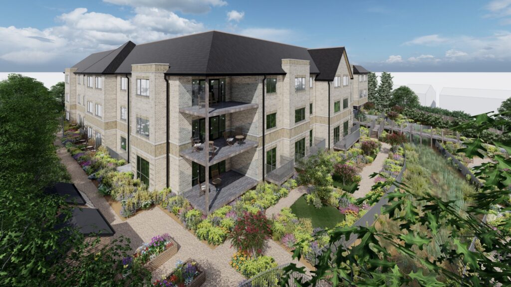 Meadowbrook care home is scheduled to open in Borehamwood in 2025